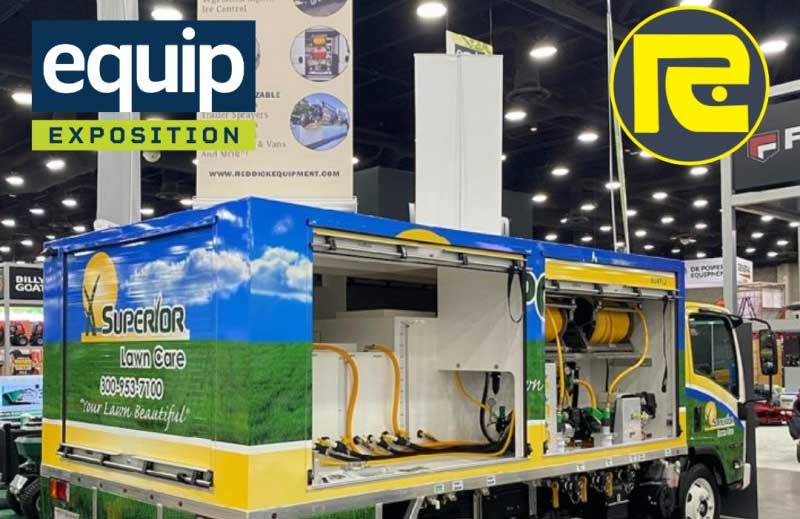 Reddick at the Equip Exposition in Louisville, KY today and tomorrow