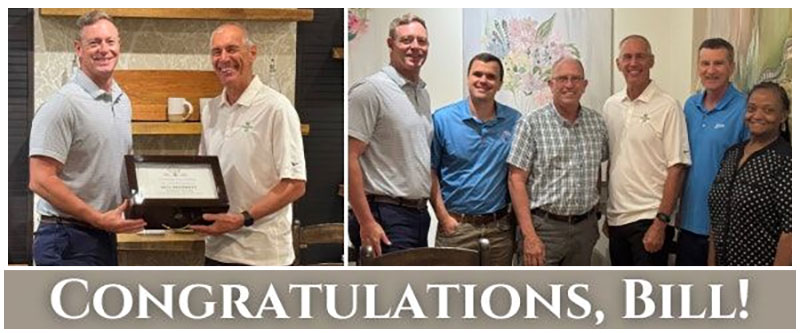 Teleos Congratulates Bill Reinbott on Retirement