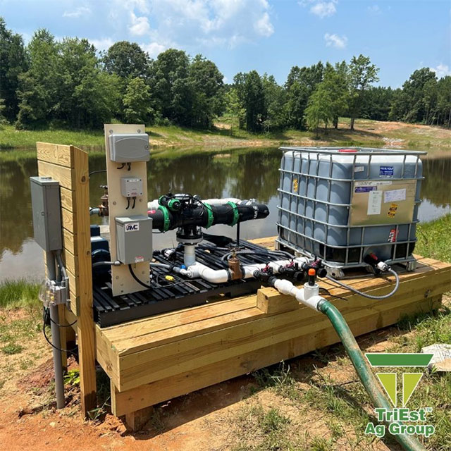 Electric Pump & Filter Station Upgrade in N.C.