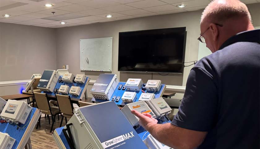 Triest Team Members Train in the new GrowSphere™