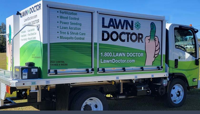 Reddick's Semi-Enclosed Spray Trucks