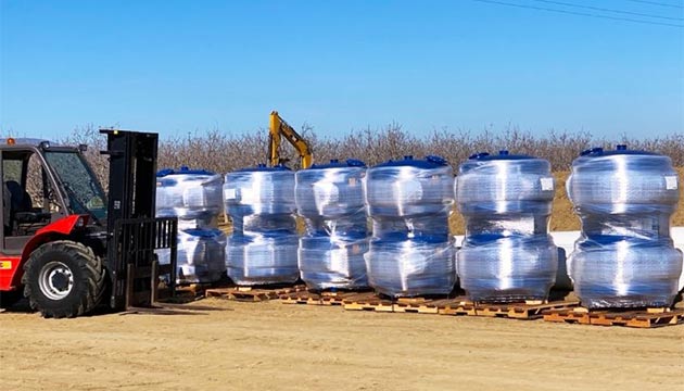 Filtration Ready for Installation | Mixed tree nuts | Westside, CA. 