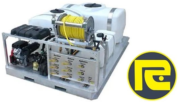 Multi-Tank 300-100-50 Combo Poly Skid Sprayer