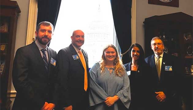 Erwin Newell attends the Irrigation Association Advocacy Summit