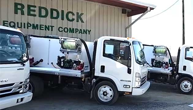 New Spray Trucks Rolling Out from Reddick Equipment