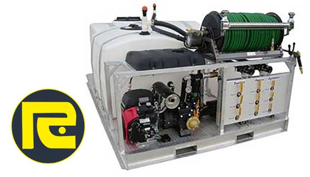 Multi-Tank 300/100/50 Combo Poly Skid Sprayers