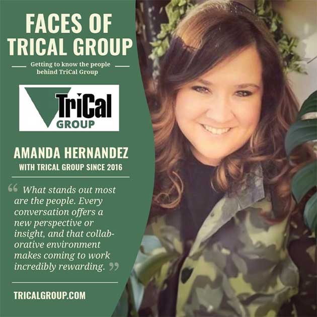 Faces of TriCal Group: Amanda Hernandez
