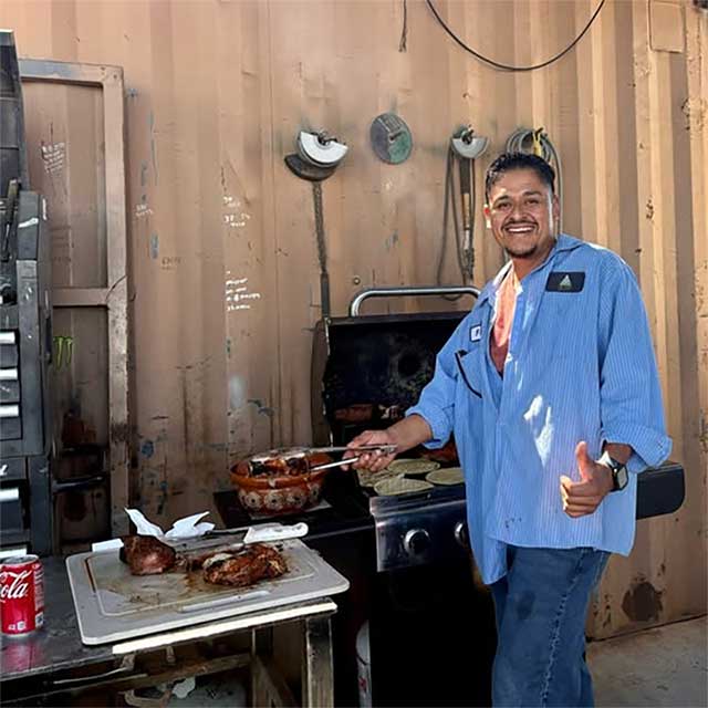 Friday lunch break with Fredi